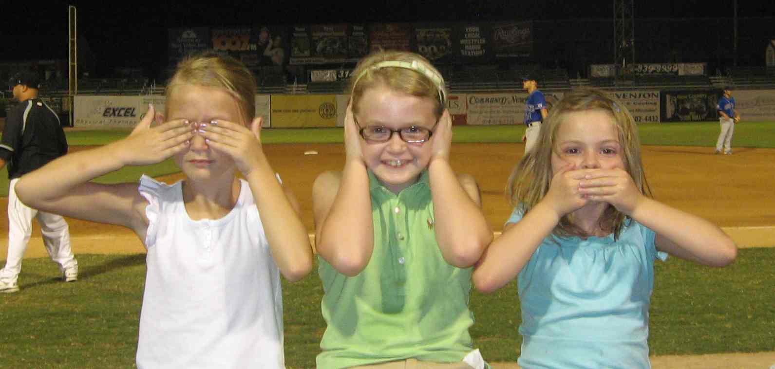 2011-08-04 Rascals baseball game See Speak Hear No evil.jpg.jpg